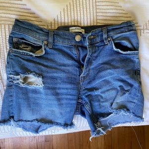 ZARA JEAN SHORTS